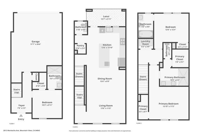 $1,888,000 | 2012 Montecito Avenue, Mountain View, CA 94043