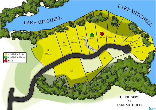 $20,000 | 0 Preserve Road, Unit LOT 13, Rockford, AL 35136
