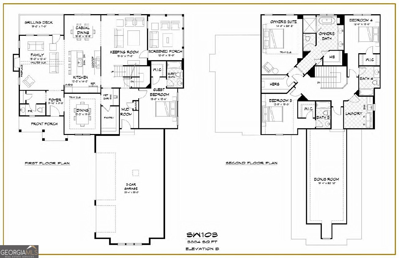 7950 Lotus Walk Cumming, GA 30041 - Photo 13 of 13 a picture of a floor plan