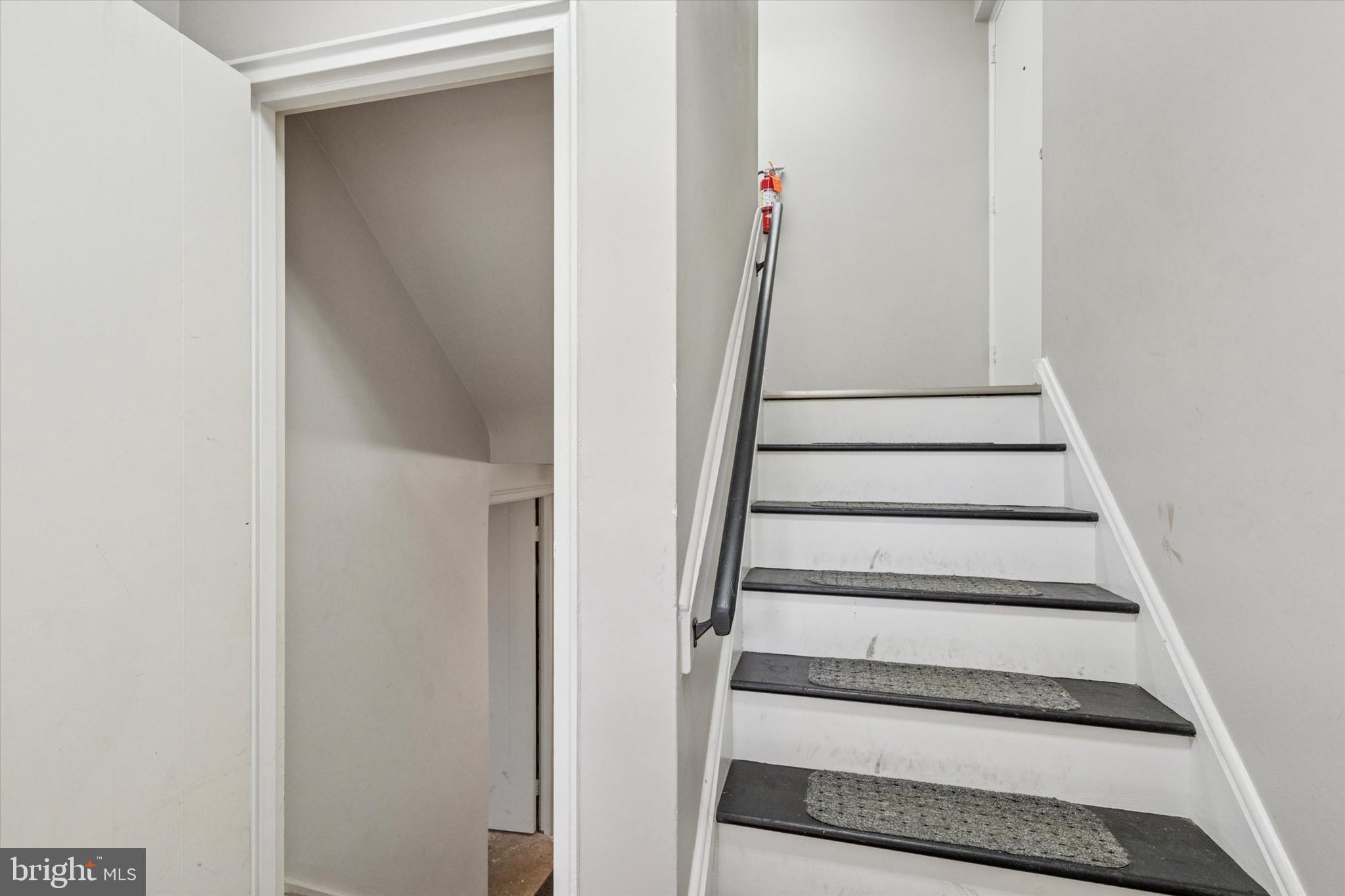 120 Clement Road Oreland, PA 19075 - Photo 12 of 34 a view of staircase with white walls