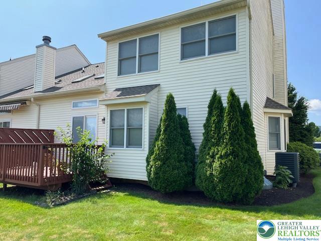 255 Ridings Circle Macungie, PA 18062 - Photo 25 of 30 a view of a house with a yard and plants