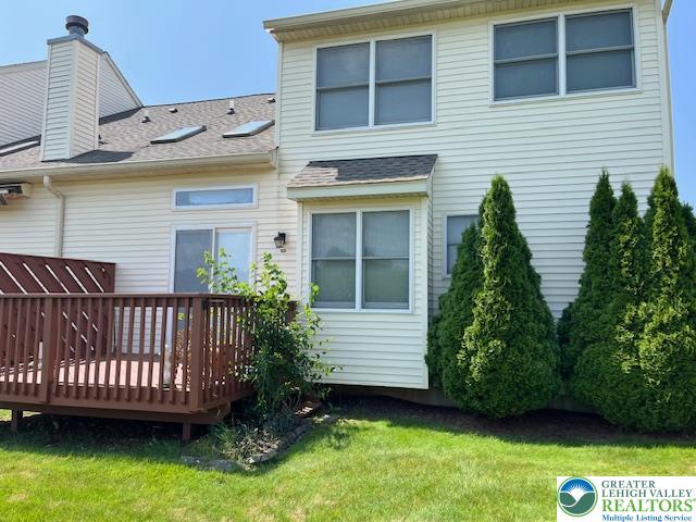 255 Ridings Circle Macungie, PA 18062 - Photo 26 of 30 a view of a house with a yard and potted plants