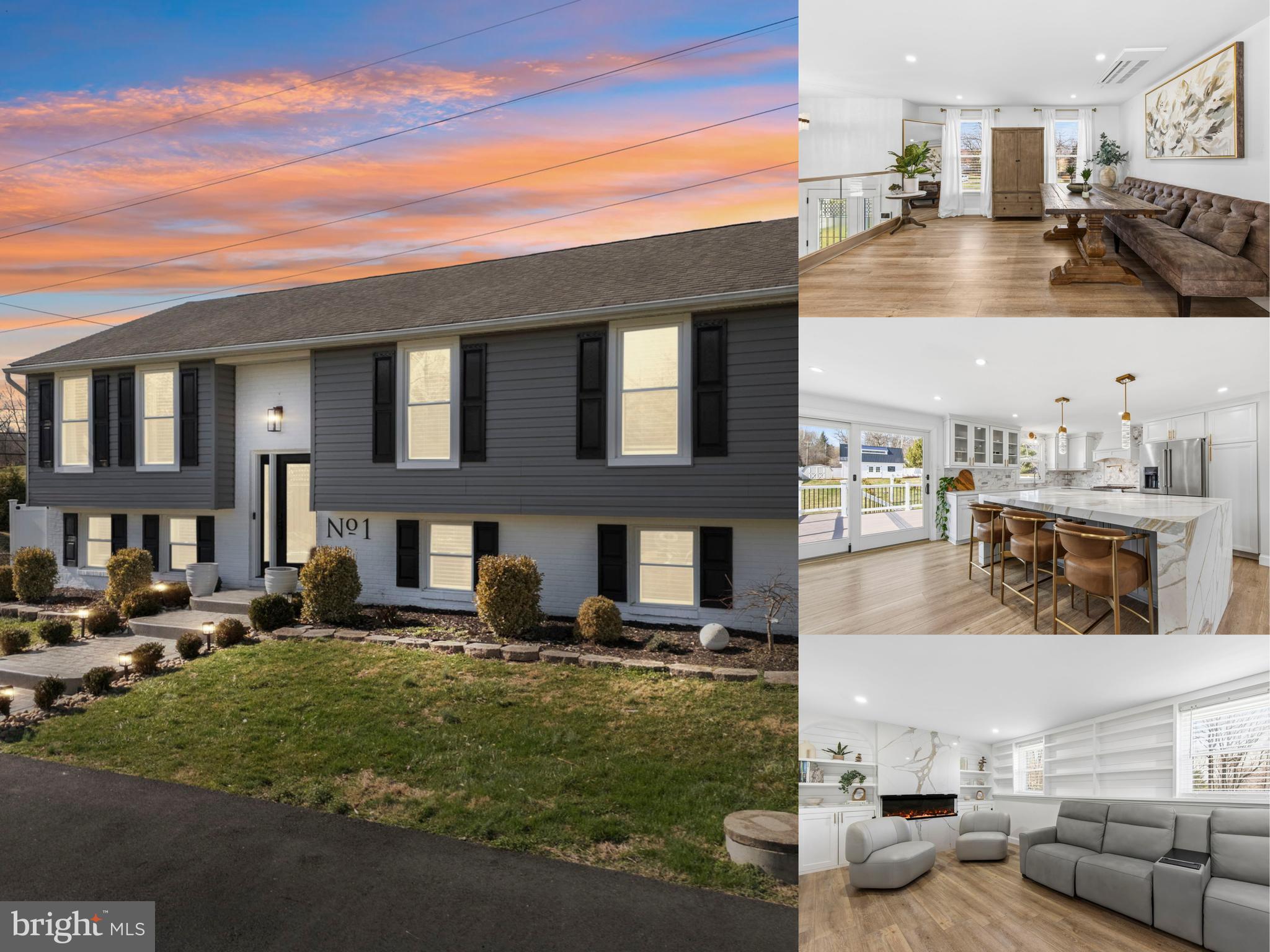 a front view of a building with swimming pool