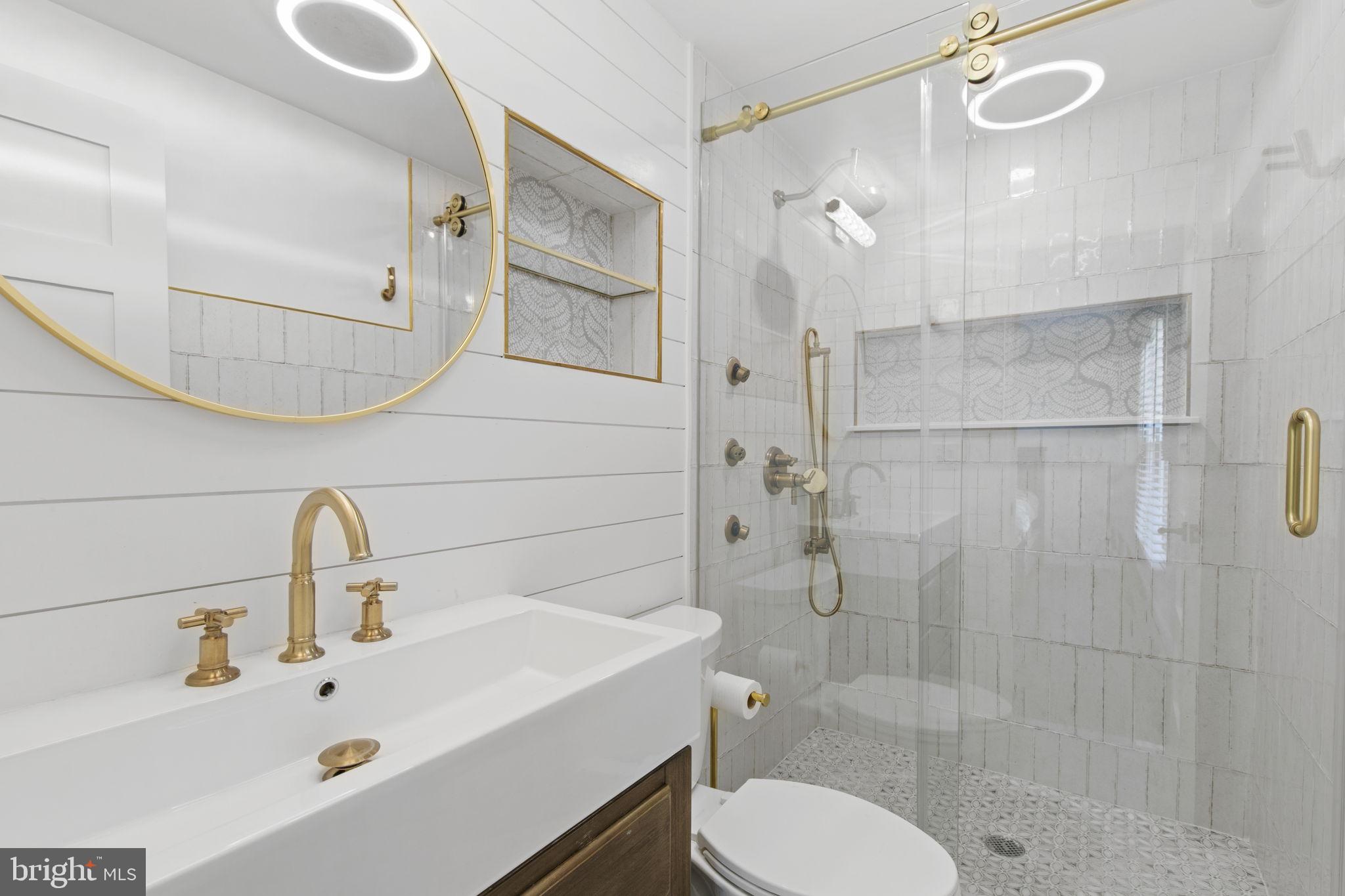 1 Highview Road Conowingo, MD 21918 - Photo 17 of 54 a bathroom with a sink toilet and shower