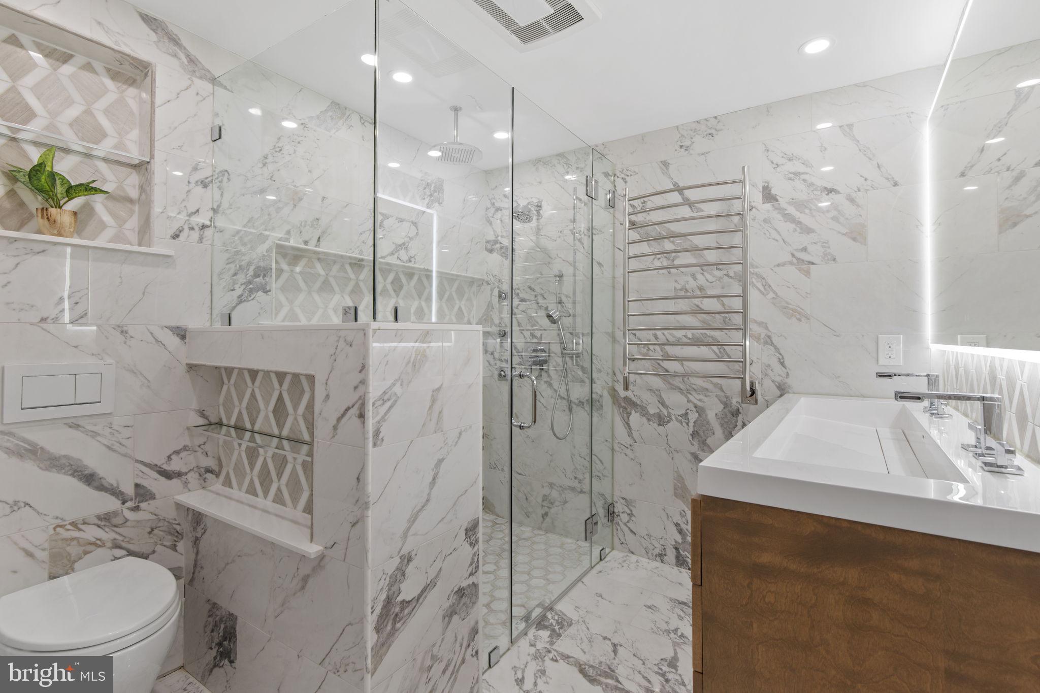 1 Highview Road Conowingo, MD 21918 - Photo 22 of 54 a bathroom with a sink a toilet and shower