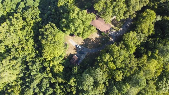 an aerial view of a city with lots of residential buildings