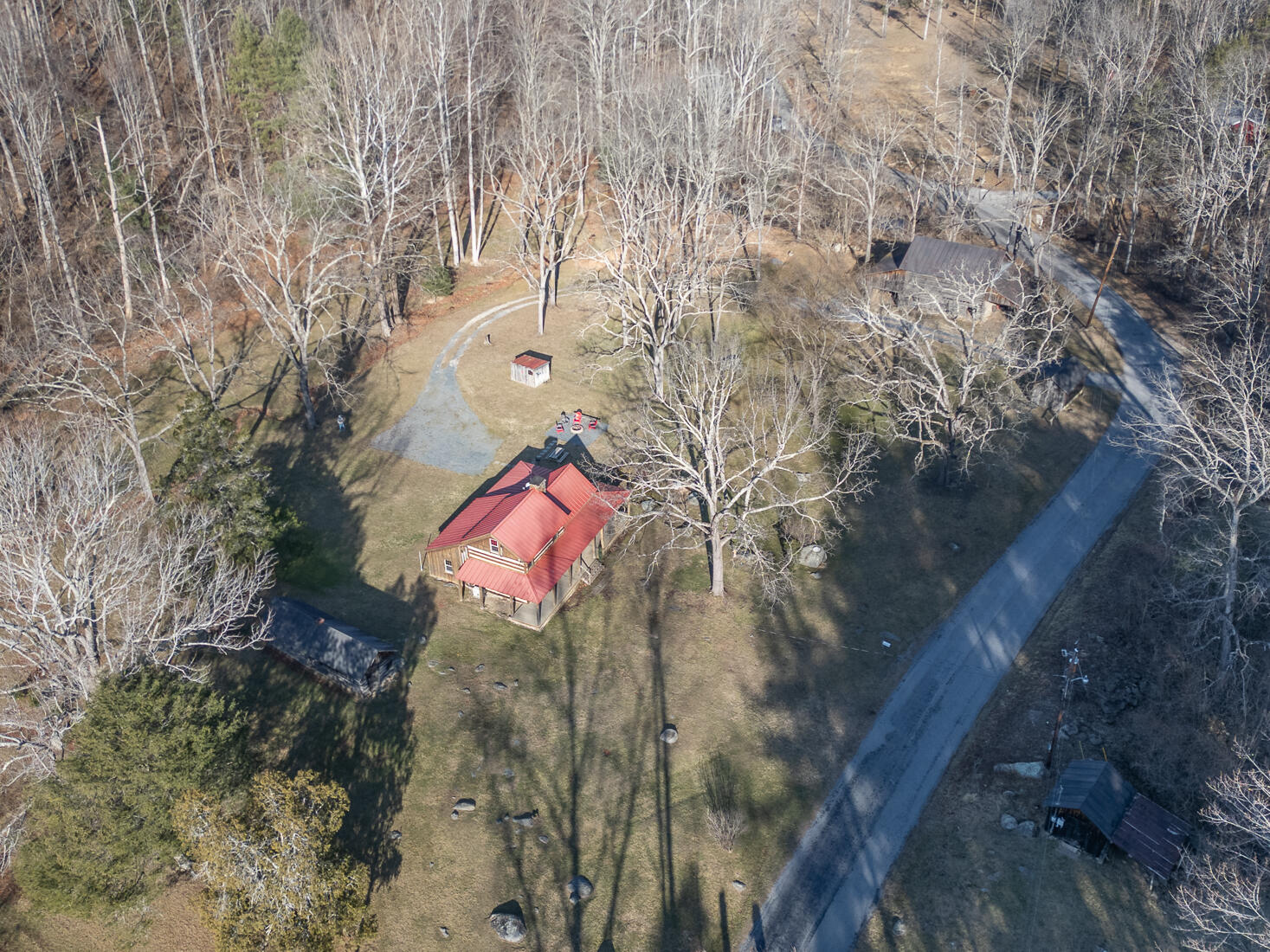 6102 Jennings Creek Road Buchanan, VA 24066 - Photo 72 of 79 a view of a house with a yard