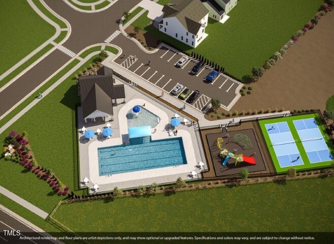 10 Nettle Lane, Unit 243 Clayton, NC 27520 - Photo 2 of 16 an aerial view of a house