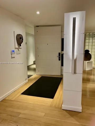 a room with gym equipment