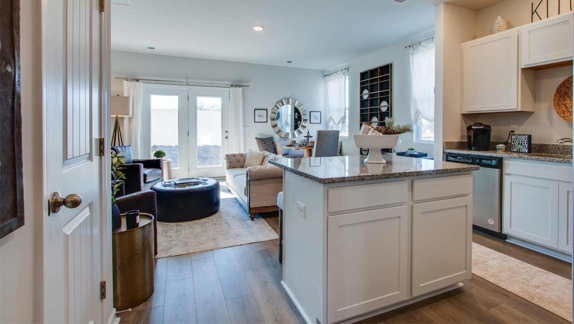 130 Cecil Road Lebanon, TN 37087 - Photo 9 of 46 a kitchen with a counter top space a sink a window and stainless steel appliances