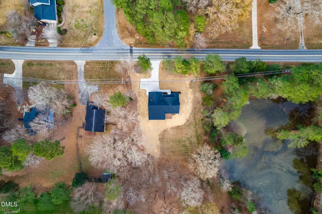 a garden view with a lake view