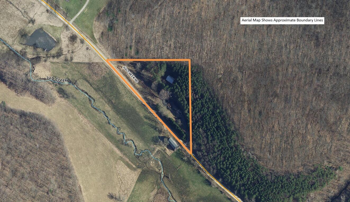 E13992 Jug Creek Road Stark, WI 54639 - Photo 43 of 47 Aerial Map