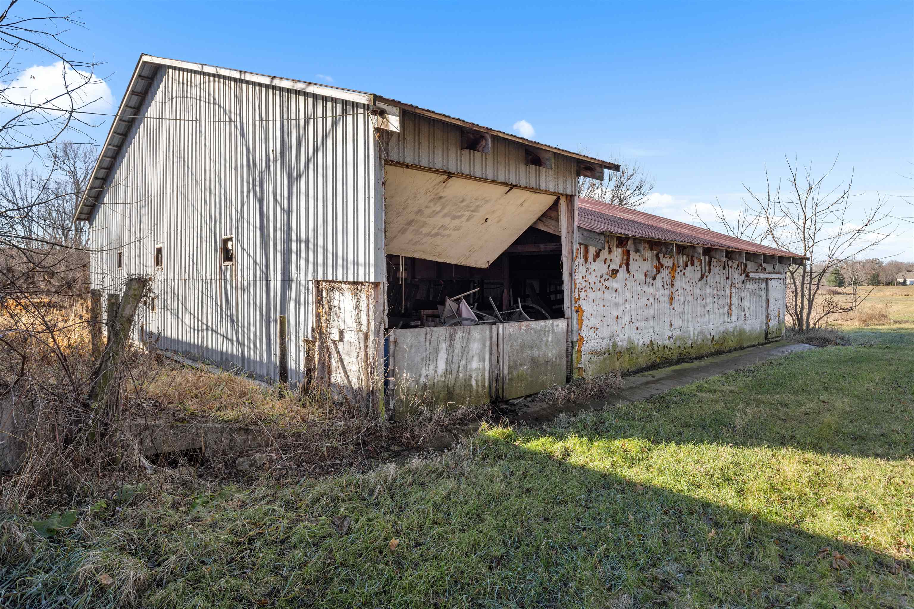 395 North Cedarville Road Freeport, IL 61032 - Photo 41 of 47 a view of backyard of house