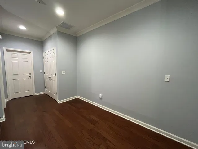 wooden floor in an empty room