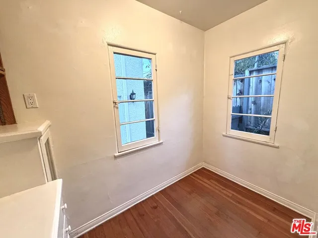 a close view of washer and dryer