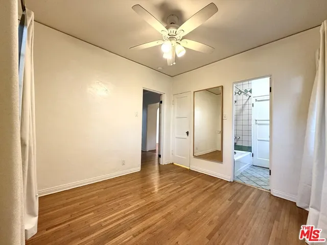 a view of an front door