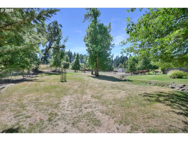 a view of an outdoor space and yard