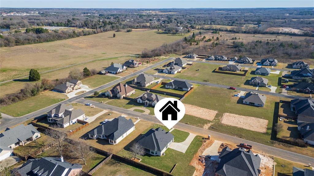 904 Tannehill Way Athens, TX 75751 - Photo 16 of 18 an aerial view of a house with outdoor space