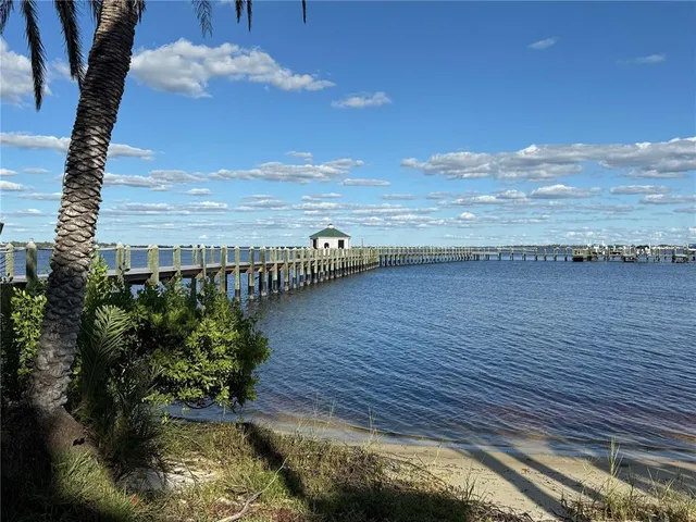 a view of an ocean and beach