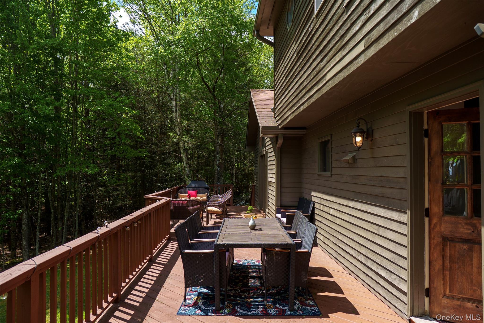 61 Mt View Estates Road Windham, NY 12496 - Photo 35 of 38 a view of a balcony and chairs