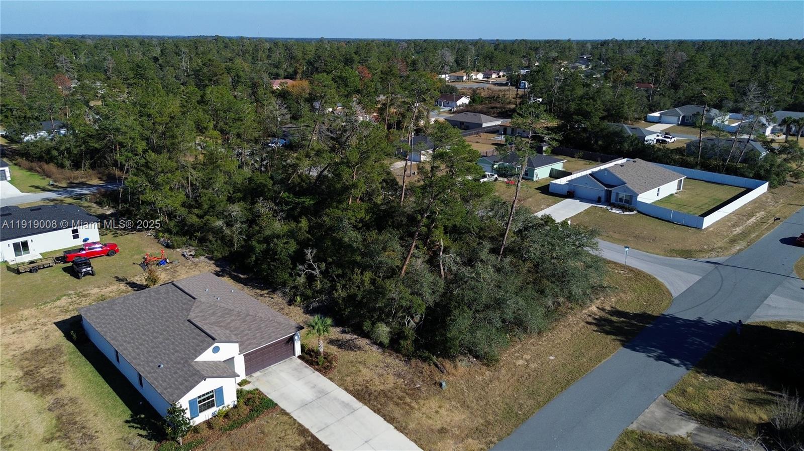 0 Southwest 167th Loop Ocala, FL 34473 - Photo 12 of 31 an aerial view of a house with a yard