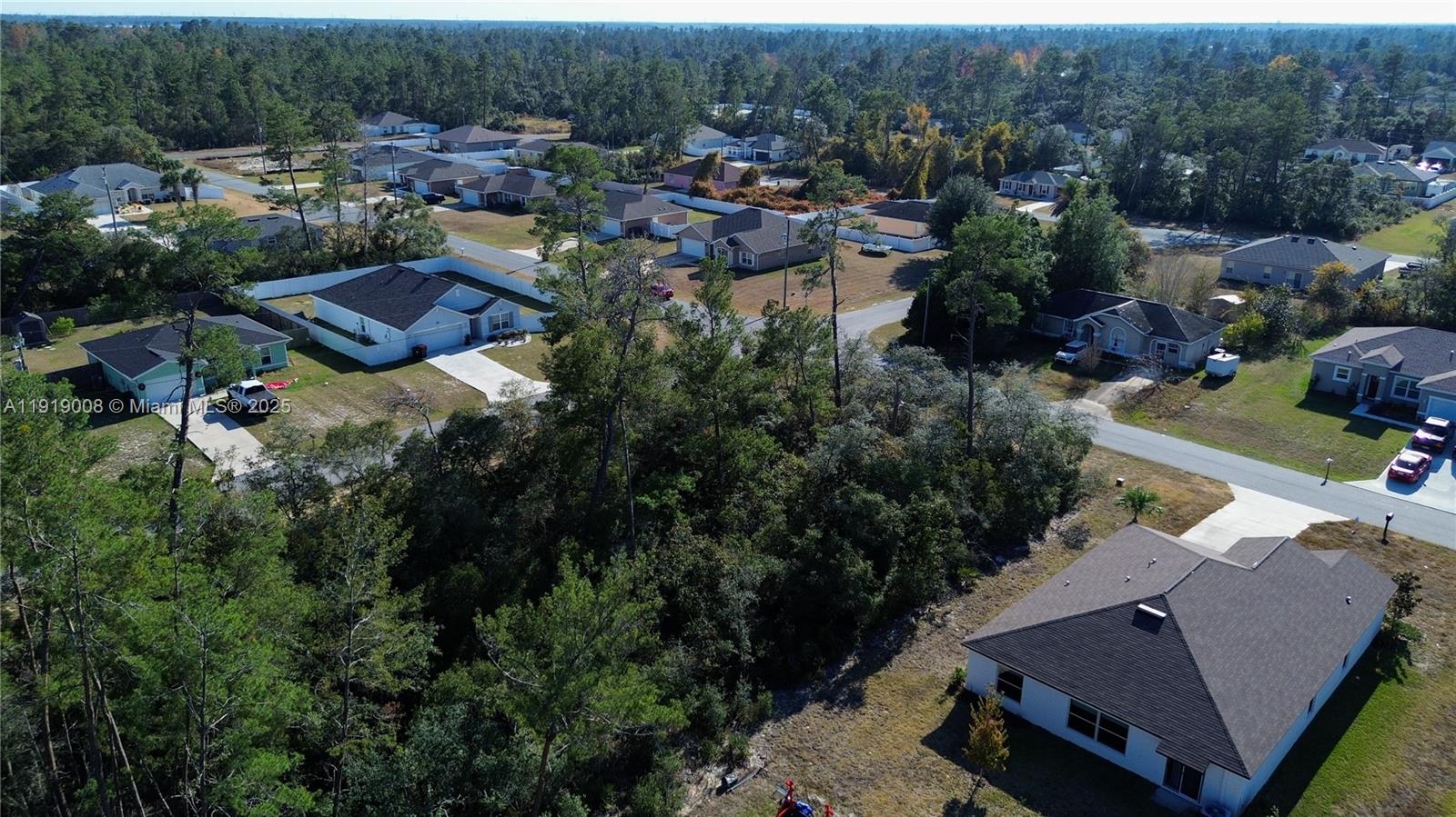 0 Southwest 167th Loop Ocala, FL 34473 - Photo 14 of 31 an aerial view of a house with a garden