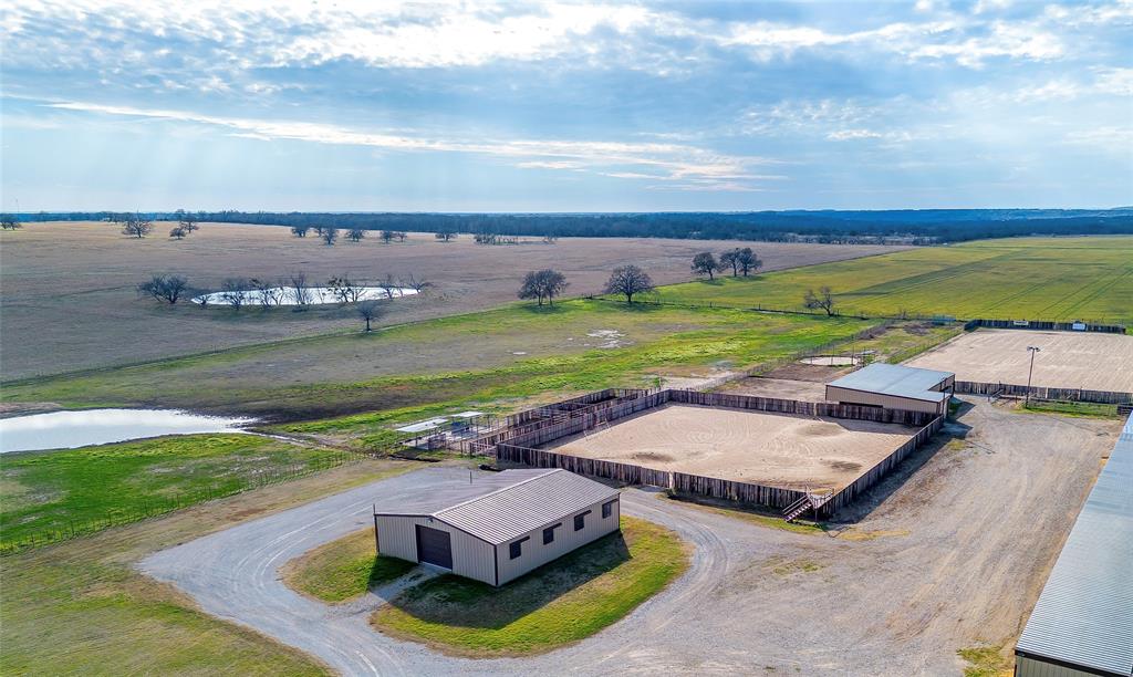 2220 Lazy Bend Road Millsap, TX 76066 - Photo 13 of 36 an aerial view of a house with garden space and ocean view in back