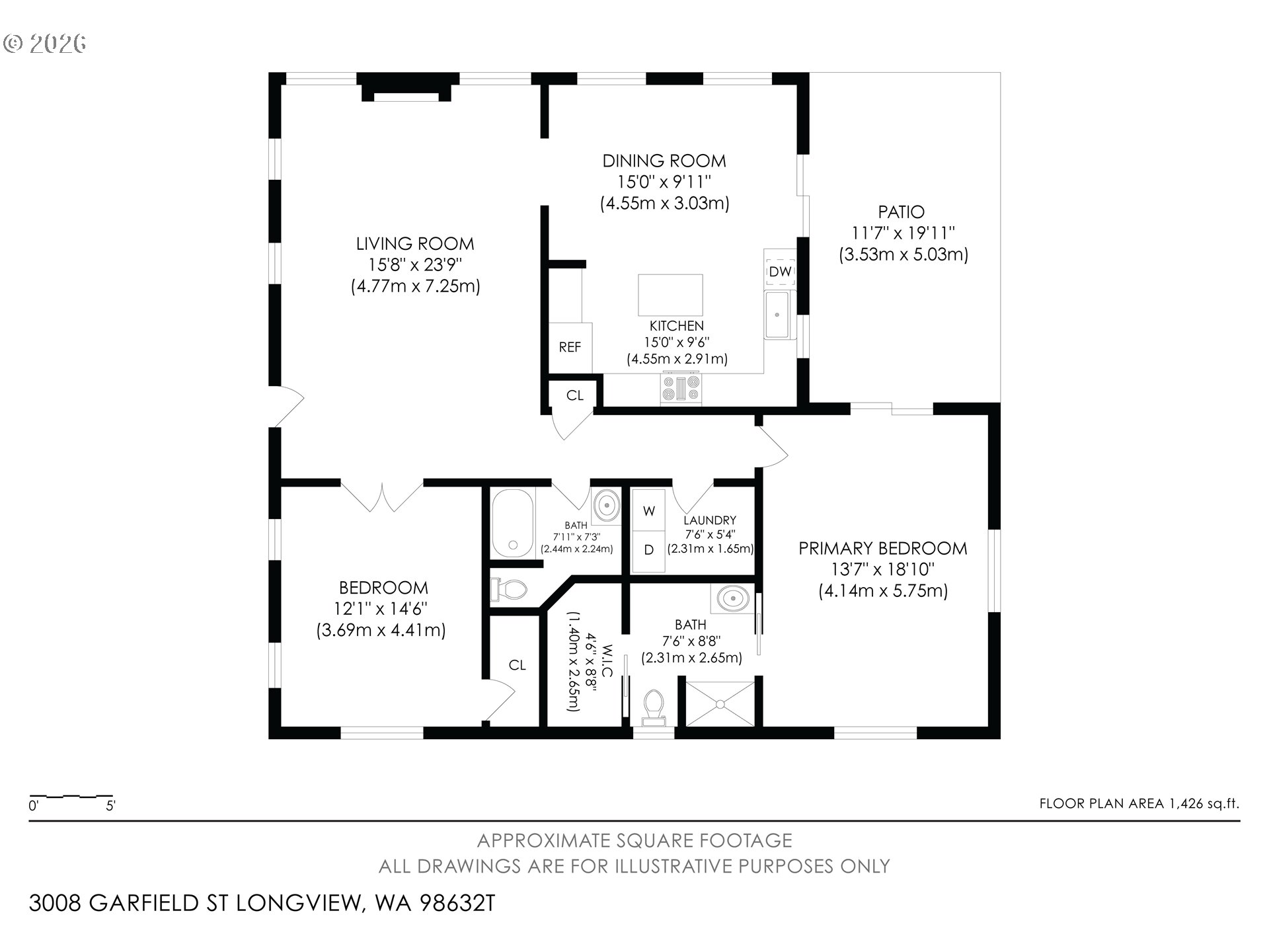 3008 Garfield Street Longview, WA 98632 - Photo 45 of 45 a picture of a wall with a white building