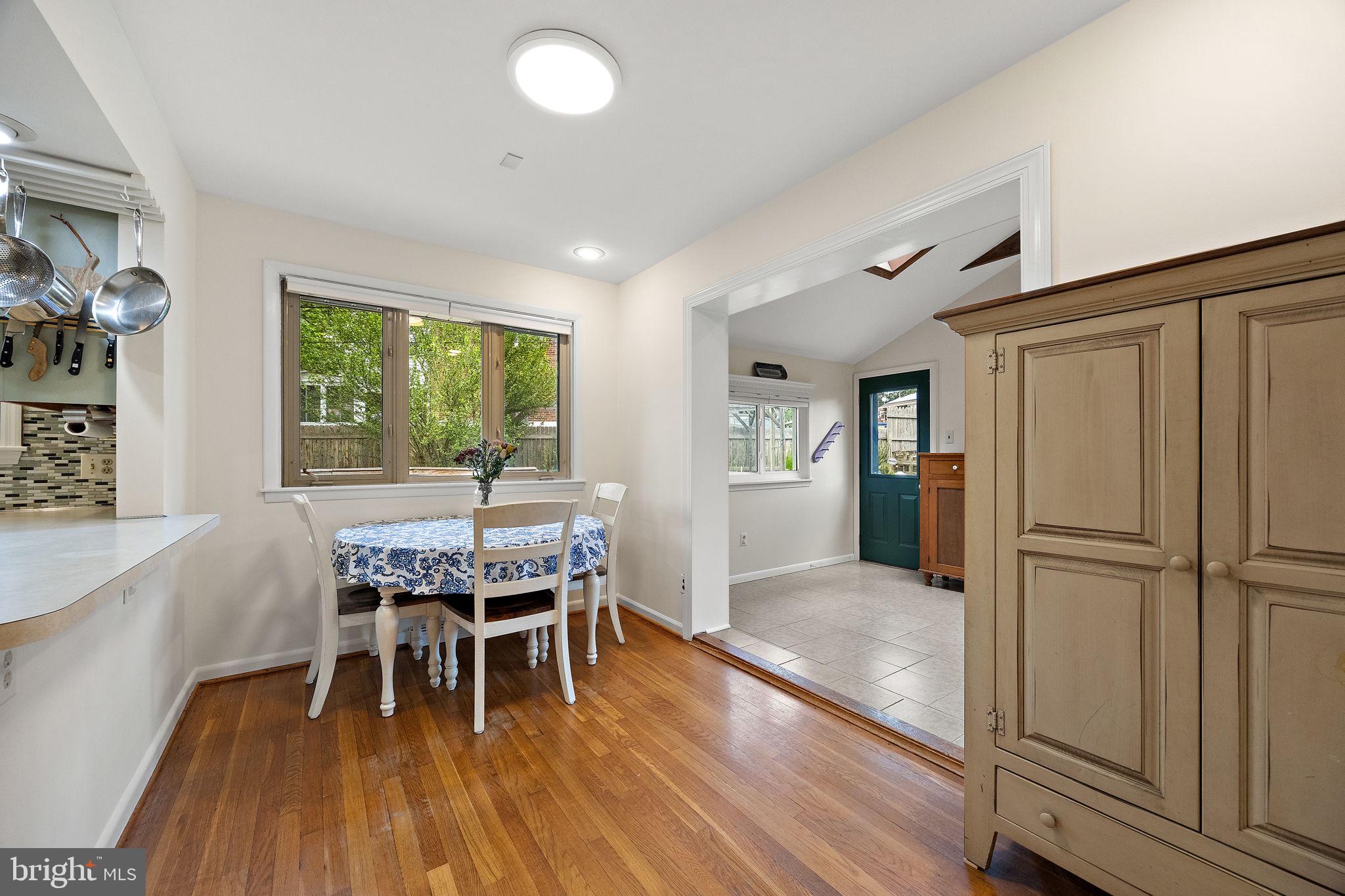 601 Riverview Road Claymont, DE 19703 - Photo 6 of 33 a dining room with furniture and wooden floor