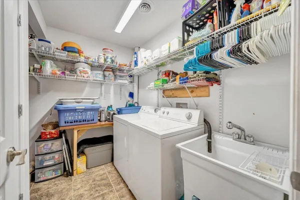 a view of city and mountain