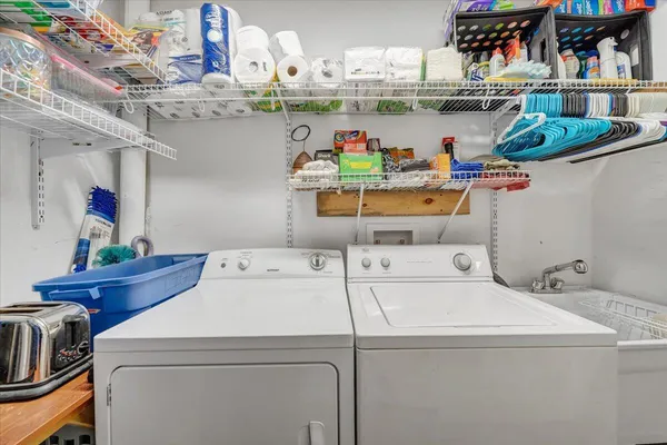 a view of an outdoor space and mountain