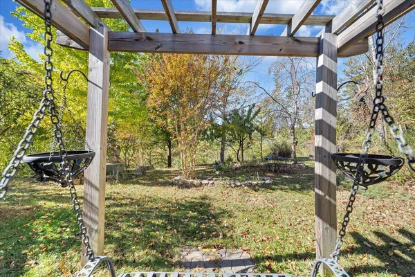 a view of city and mountain