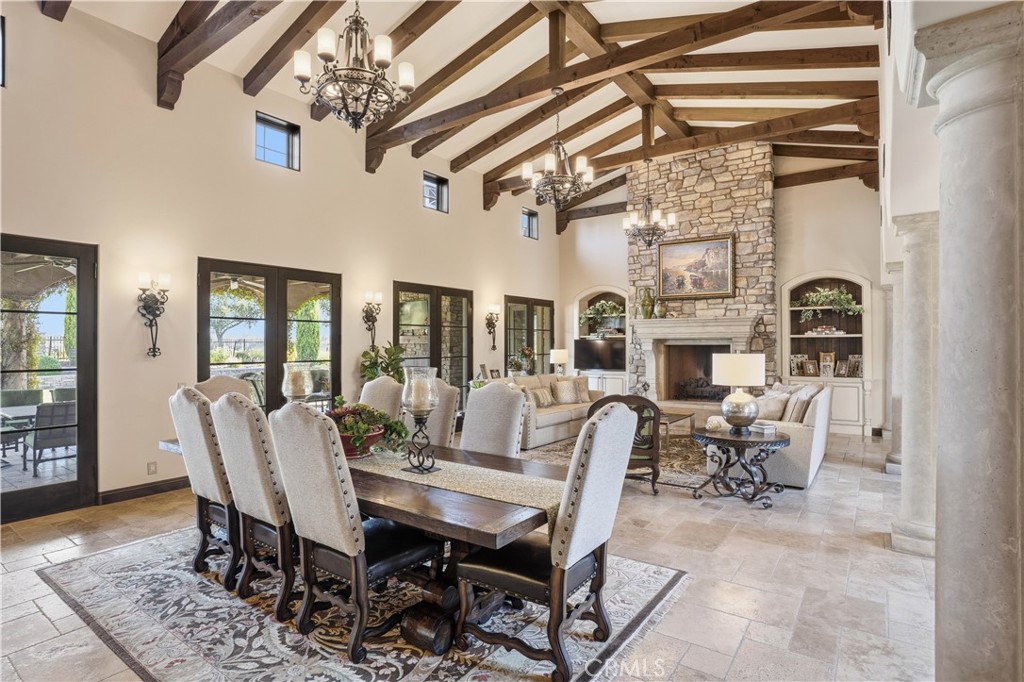34965 Via Del Ponte Temecula Ca Temecula, CA 92592 - Photo 21 of 75 a view of a dining room with furniture window and wooden floor