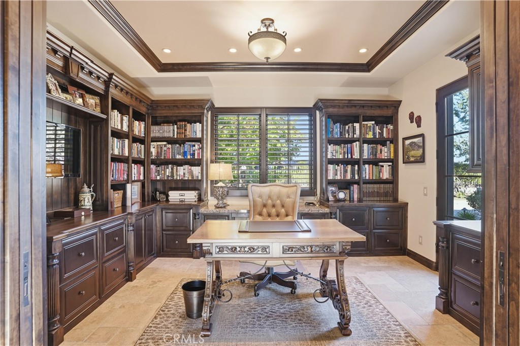 34965 Via Del Ponte Temecula Ca Temecula, CA 92592 - Photo 37 of 75 a view of a workspace with furniture