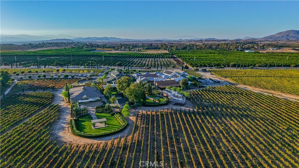 34965 Via Del Ponte Temecula Ca Temecula, CA 92592 - Photo 75 of 75 an aerial view of a house with a garden view