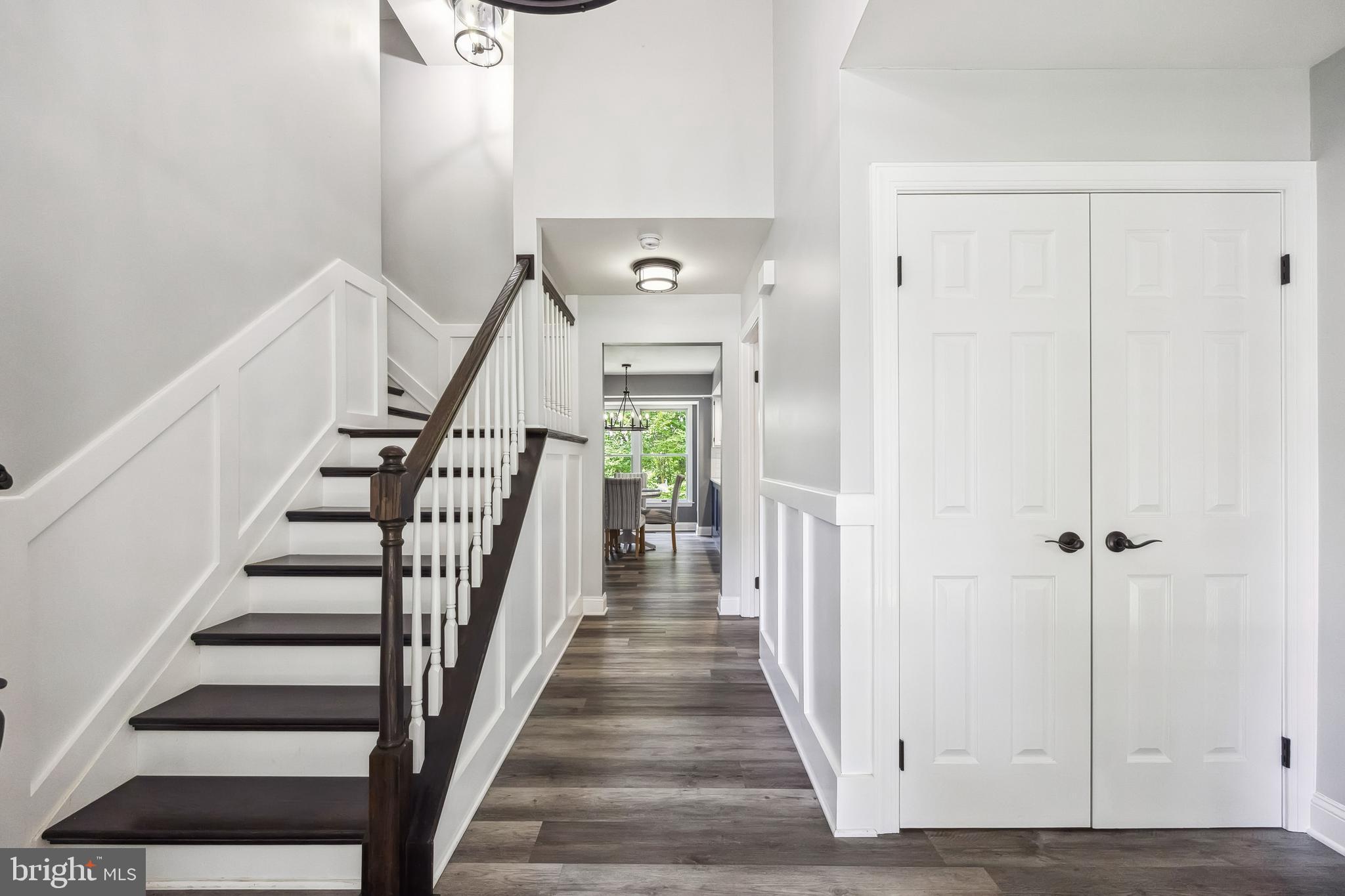 764 Fawnelm Road Severn, MD 21144 - Photo 3 of 26 Foyer with custom wainscoting