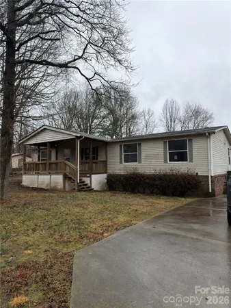 a view of a house with a patio