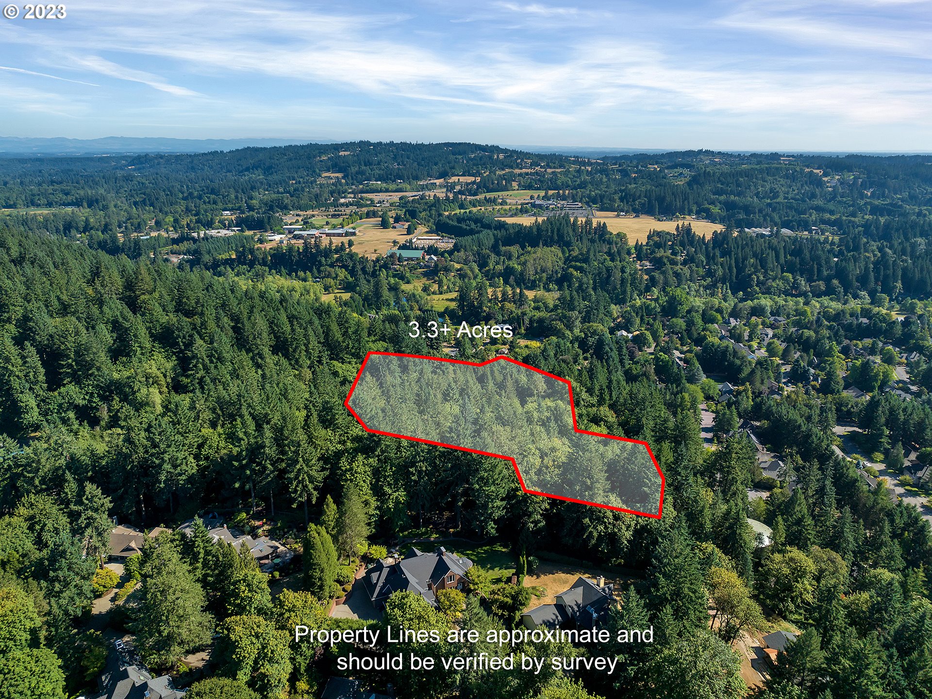 18815 Hilltop Road Lake Oswego, OR 97034 - Photo 25 of 26 Drone View/UAV