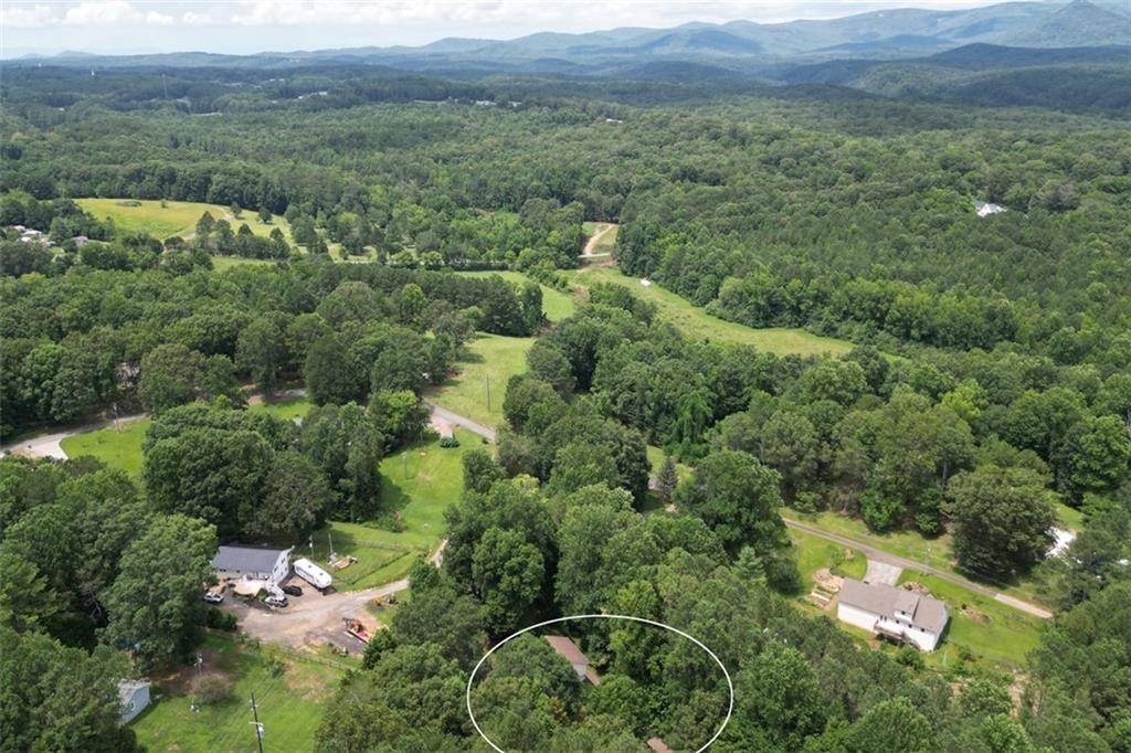 41 Clark Station Road Jasper, GA 30143 - Photo 64 of 69 an aerial view of a house with a yard