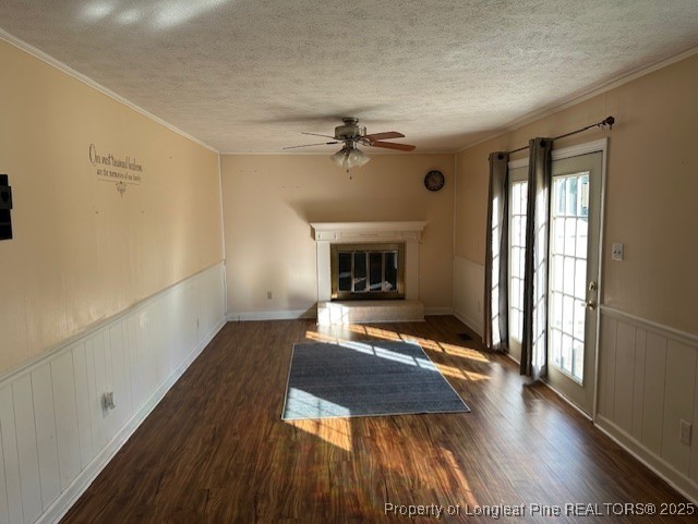 180 Castle Road Lumberton, NC 28358 - Photo 6 of 18 a view of a livingroom with wooden floor a ceiling fan and a window