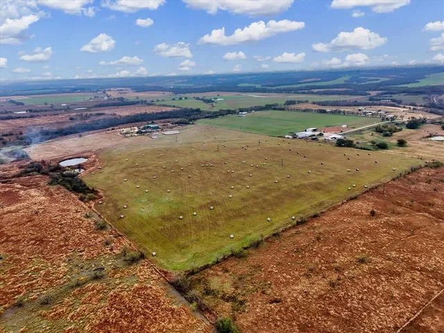 a view of an ocean beach and a building