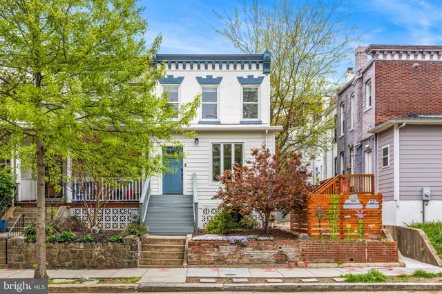 a front view of a building