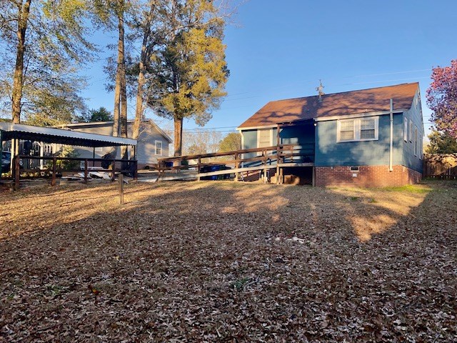3811 14th Avenue Columbus, GA 31904 - Photo 21 of 21 Back view of house showing big backyard