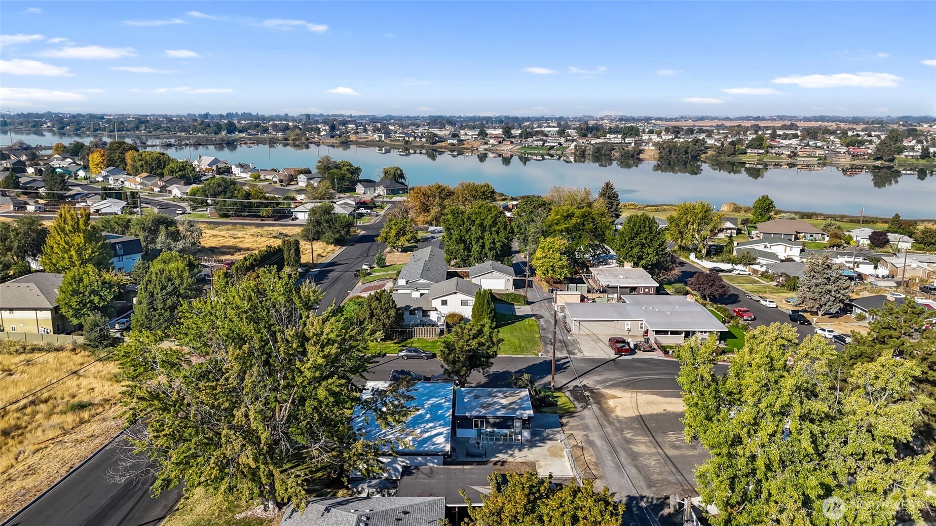 128 West Nelson Road Moses Lake, WA 98837 - Photo 36 of 37 an aerial view of a city
