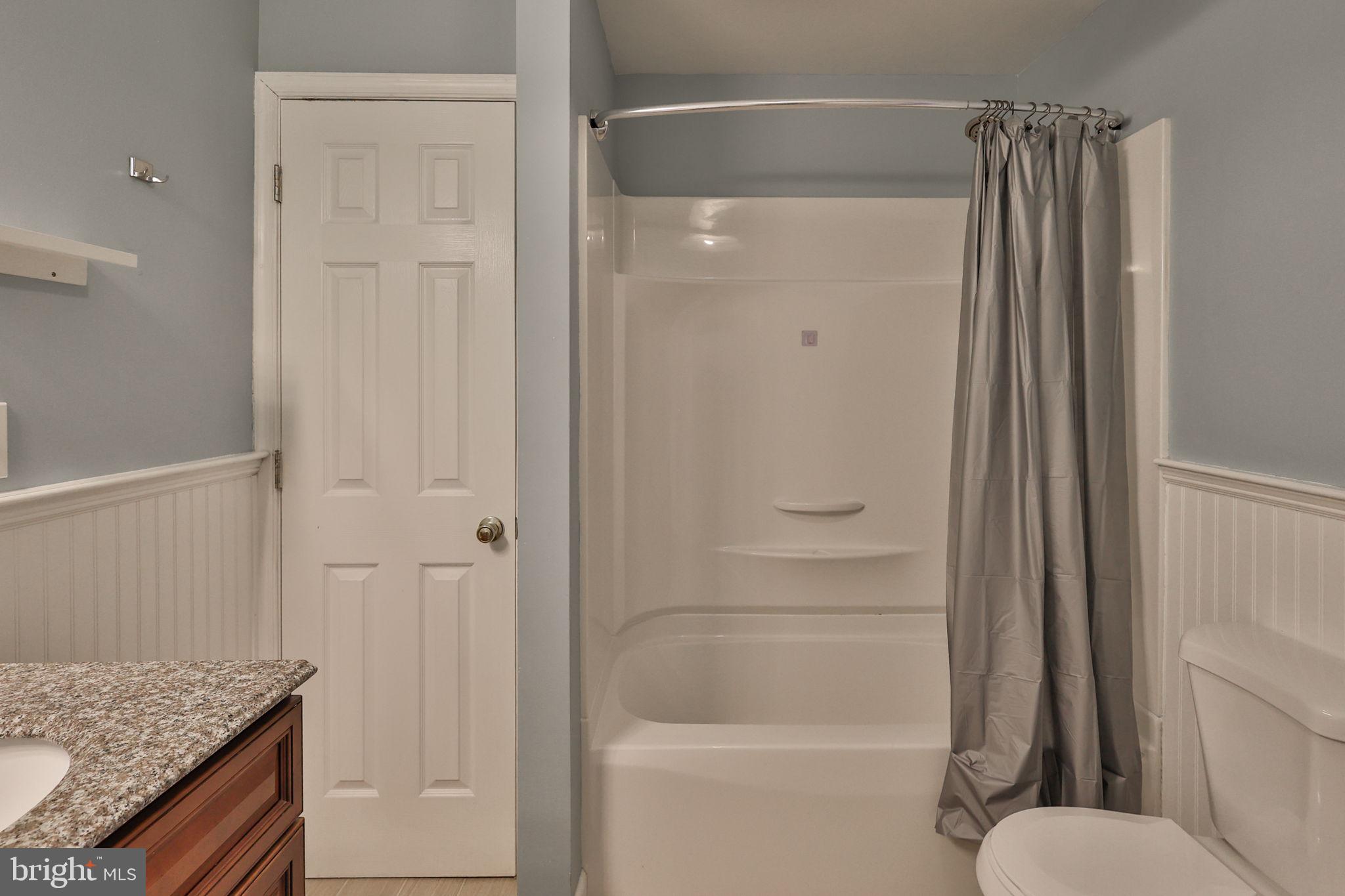 2811 Kingsview Avenue Easton, PA 18045 - Photo 55 of 86 a bathroom with a granite countertop shower and a sink