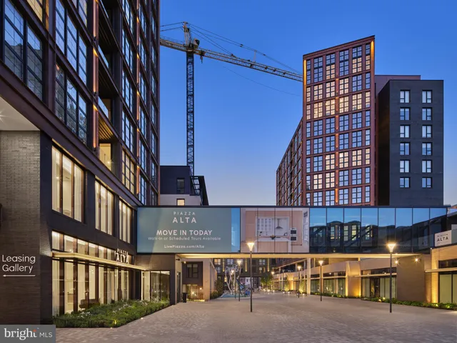 a view of a building with glass windows