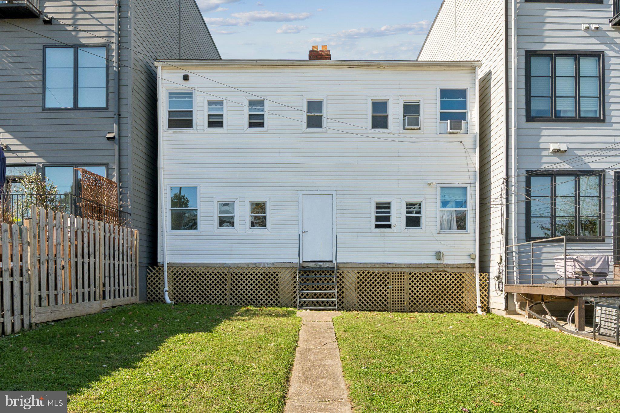 221 20th Street Northeast Washington, DC 20002 - Photo 24 of 26 a front view of a house with a yard