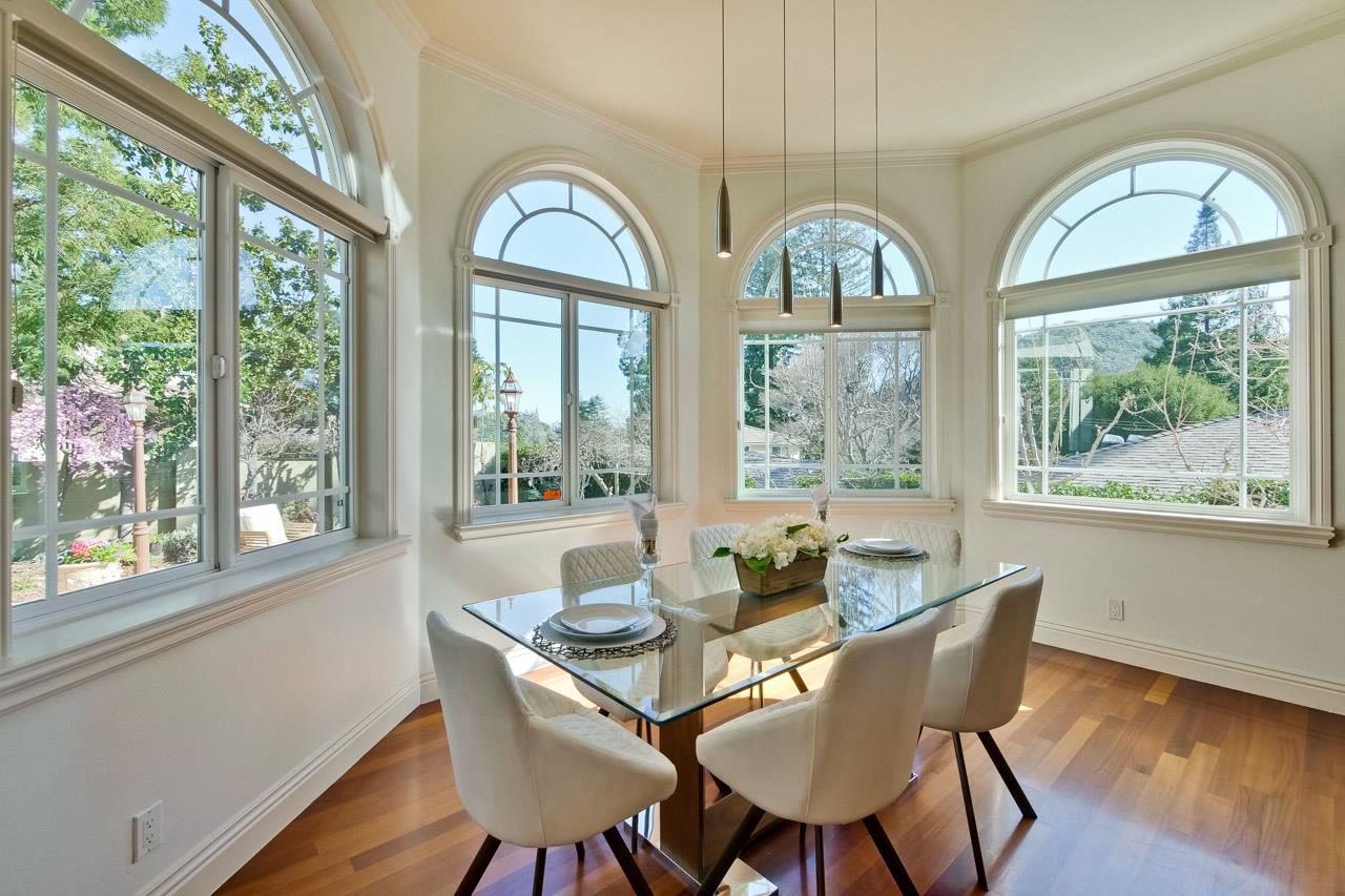 10935 Miramonte Road Cupertino, CA 95014 - Photo 24 of 71 a view of a dining room with furniture window and outside view