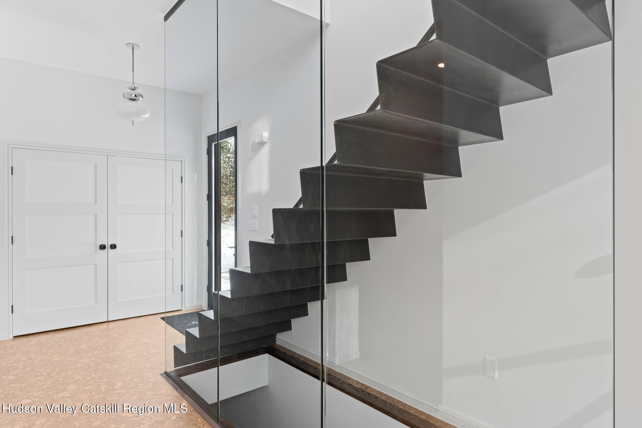 178 Chestnut Hill Road Woodstock, NY 12498 - Photo 22 of 42 a view of entryway and hall with wooden floor