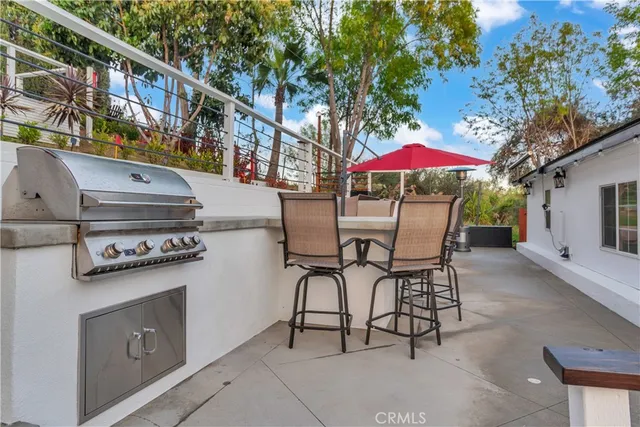 a view of a building with entryway